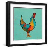 The Strutter-Phyllis Adams-Framed Art Print