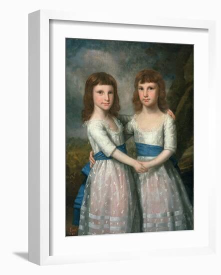 The Stryker Sisters, 1787-Ralph Earl-Framed Giclee Print