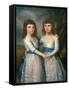 The Stryker Sisters, 1787-Ralph Earl-Framed Stretched Canvas