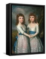 The Stryker Sisters, 1787-Ralph Earl-Framed Stretched Canvas