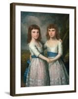 The Stryker Sisters, 1787-Ralph Earl-Framed Giclee Print