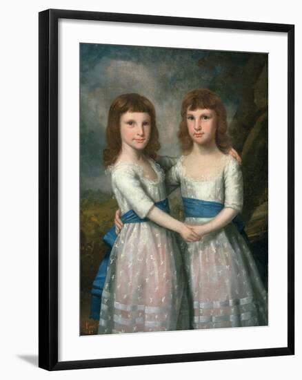 The Stryker Sisters, 1787-Ralph Earl-Framed Giclee Print