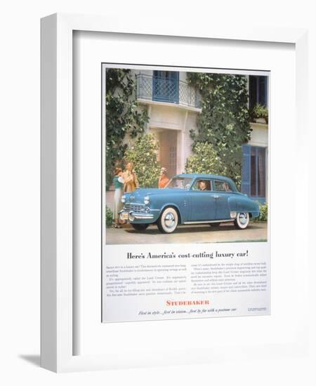 The Studebaker Land Cruiser, 1948-null-Framed Giclee Print