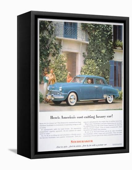 The Studebaker Land Cruiser, 1948-null-Framed Stretched Canvas