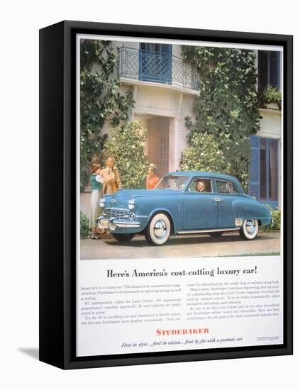 The Studebaker Land Cruiser, 1948-null-Framed Stretched Canvas