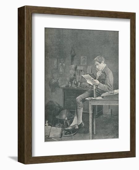 'The Student', c1877-Adam Diston-Framed Photographic Print