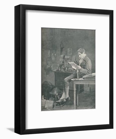 'The Student', c1877-Adam Diston-Framed Photographic Print