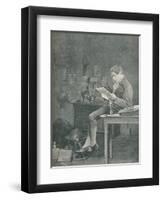 'The Student', c1877-Adam Diston-Framed Photographic Print