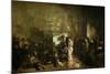 The Studio (1855)-Gustave Courbet-Mounted Giclee Print