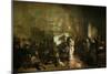 The Studio (1855)-Gustave Courbet-Mounted Giclee Print