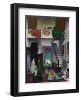 The Studio, 1919-George Wesley Bellows-Framed Giclee Print