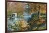 The Studio Boat-Claude Monet-Framed Art Print