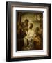 The Studio, C.1870-Honore Daumier-Framed Giclee Print