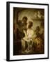 The Studio, C.1870-Honore Daumier-Framed Giclee Print