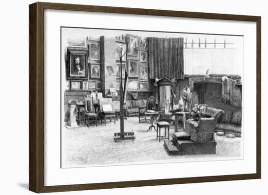 The Studio, C1880-1882-Alexandre Cabanel-Framed Giclee Print