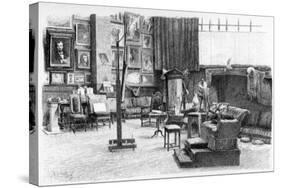 The Studio, C1880-1882-Alexandre Cabanel-Stretched Canvas