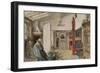 The Studio, from 'A Home' Series, c.1895-Carl Larsson-Framed Giclee Print