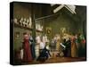 The Studio Interior of Abel De Pujol-Adrienne Marie Louise Grandpierre-Deverzy-Stretched Canvas