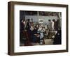 The Studio of Academy Julian, 1881 (Oil on Canvas)-Maria Konstantinova Bashkirtseva-Framed Giclee Print