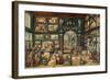The Studio of Apelles-Willem Van II Haecht-Framed Giclee Print