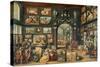The Studio of Apelles-Willem Van II Haecht-Stretched Canvas