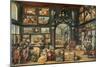 The Studio of Apelles-Willem Van II Haecht-Mounted Giclee Print
