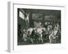 The Studio of Jacques Louis David (1748-1825)-Jean Henri Cless-Framed Giclee Print
