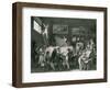 The Studio of Jacques Louis David (1748-1825)-Jean Henri Cless-Framed Giclee Print