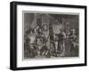 The Studio of Rembrandt-Sir John Gilbert-Framed Giclee Print