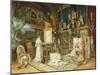 The Studio of Sarah Bernhard, 1885-Marie Desire Bourgoin-Mounted Giclee Print