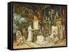 The Studio of Sarah Bernhard, 1885-Marie Desire Bourgoin-Framed Stretched Canvas