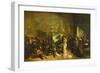The Studio of the Painter, a Real Allegory, 1855-Gustave Courbet-Framed Giclee Print