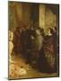 The Studio of the Painter, a Real Allegory, 1855-Gustave Courbet-Mounted Giclee Print