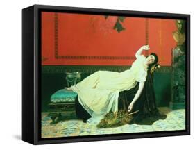 The Studio-Sophie Anderson-Framed Stretched Canvas