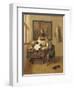 The Studious Life, 1662-Gerritsz. Quiryn Van Brekelenkam-Framed Giclee Print