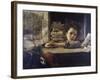 The Study, Ca 1875-Antonio Mancini-Framed Giclee Print