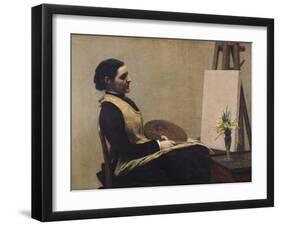 The Study-Henri Fantin-Latour-Framed Giclee Print