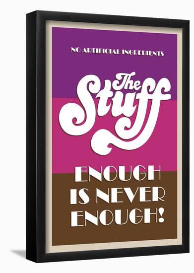 The Stuff Commercial-null-Framed Poster