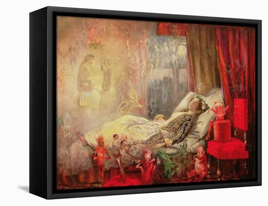 The Stuff That Dreams are Made Of, 1858-John Anster Fitzgerald-Framed Stretched Canvas