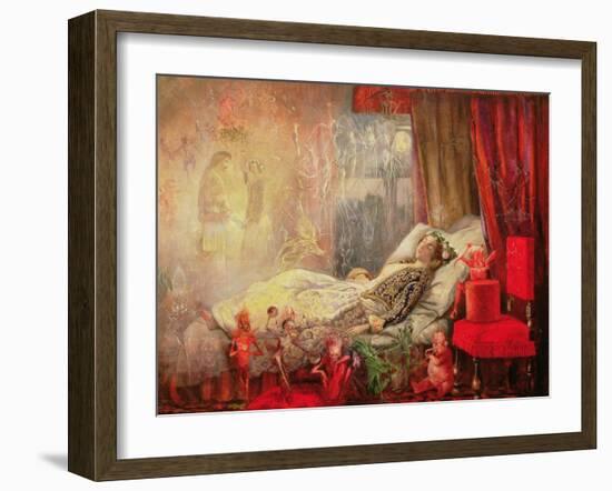 The Stuff That Dreams are Made Of, 1858-John Anster Fitzgerald-Framed Giclee Print