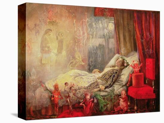 The Stuff That Dreams are Made Of, 1858-John Anster Fitzgerald-Stretched Canvas
