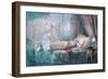 The Stuff That Dreams are Made of (W/C on Paper) (See also 109712)-John Anster Fitzgerald-Framed Giclee Print