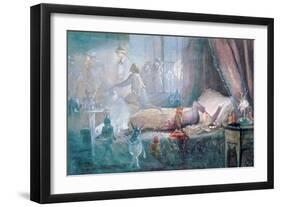 The Stuff That Dreams are Made of (W/C on Paper) (See also 109712)-John Anster Fitzgerald-Framed Giclee Print