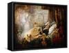 The Stuff That Dreams are Made of-John Anster Fitzgerald-Framed Stretched Canvas