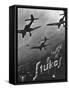 The Stuka Advertised-null-Framed Stretched Canvas
