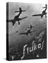 The Stuka Advertised-null-Stretched Canvas