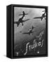 The Stuka Advertised-null-Framed Stretched Canvas