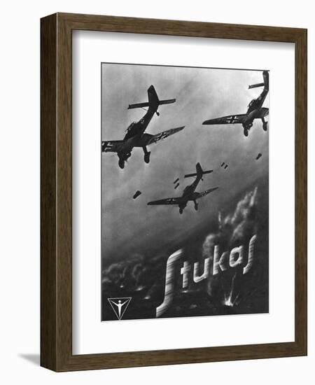 The Stuka Advertised-null-Framed Photographic Print