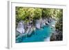 The Stunning Blue Pools, Haast Pass, South Island, New Zealand, Pacific-Michael Runkel-Framed Photographic Print