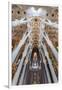 The Stunning Interior of the Sagrada Familia, Spain-Paul Dymond-Framed Photographic Print